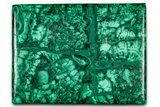Wide Malachite Jewelry Box - DR Congo #335714-2